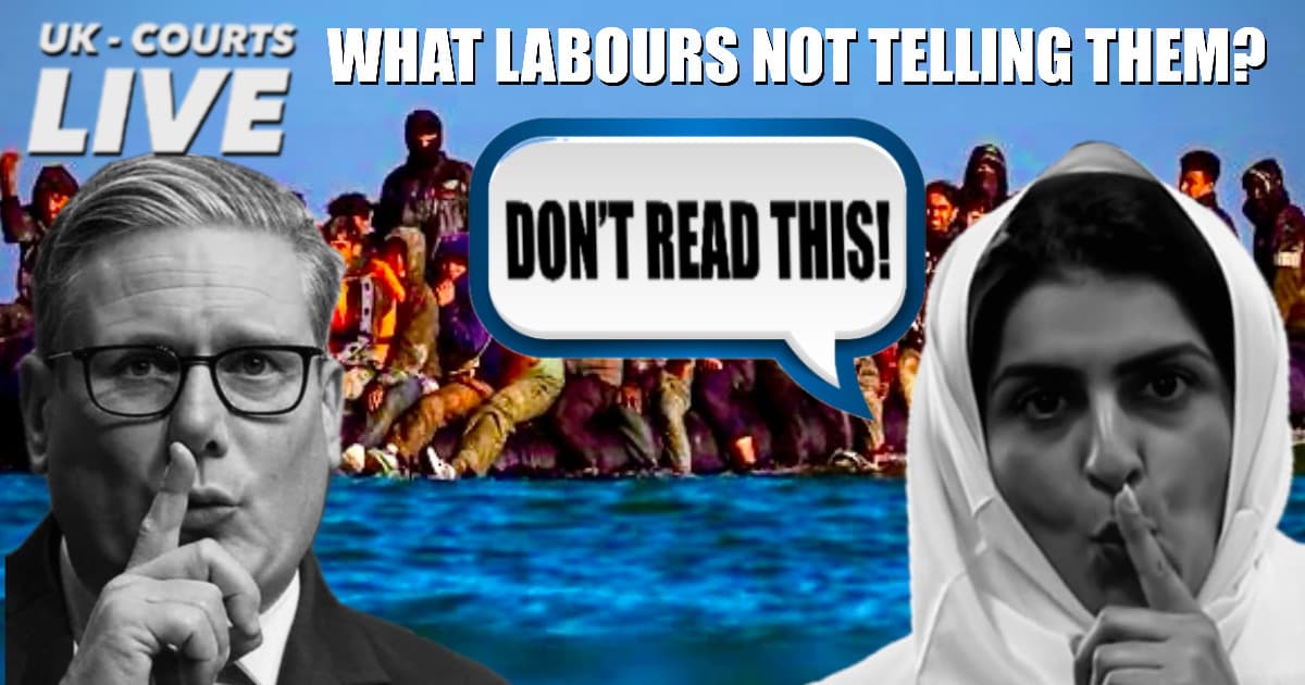 Video Production News Thumbnail showing asylum seeker and Kier Starmer