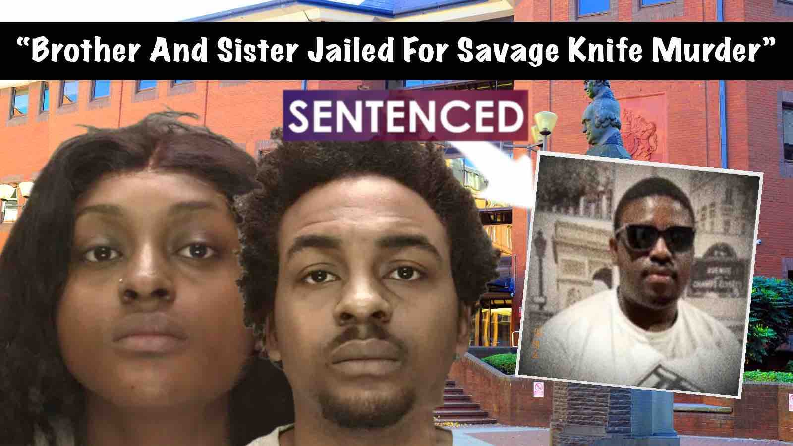 Video Production News thumbnail showing siblings jailed for Birmingham Murder 