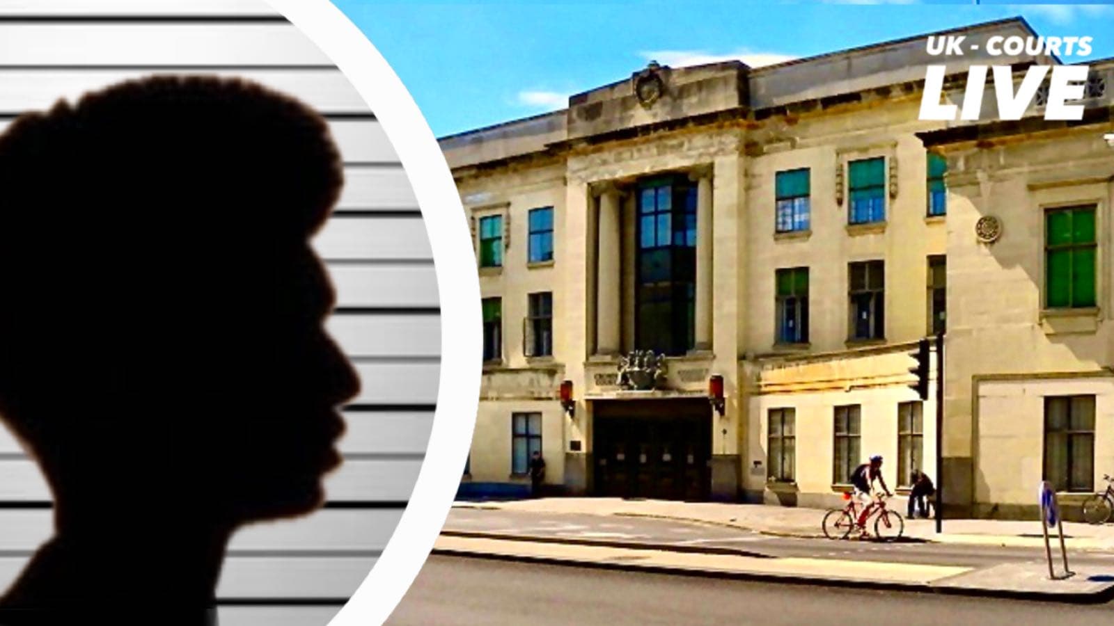Silhouette representing asylum seeker accused of raping girl, 14.