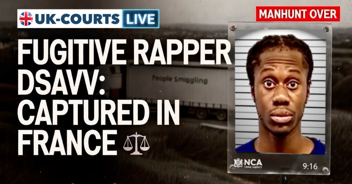 Image of Drill Rapper DSAVV captured in France 