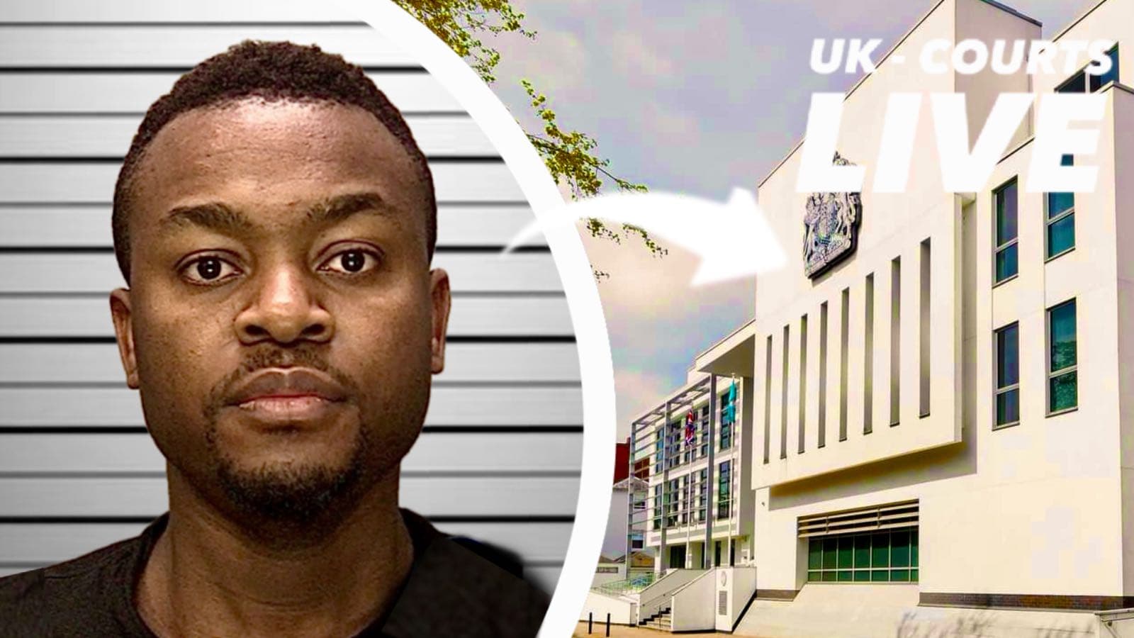 Professional thumbnail featuring sex attacker and Warwick Crown Court