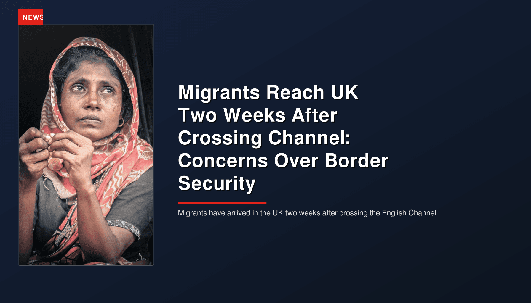 Migrants Reach UK Two Weeks After Crossing Channel: Concerns Over Border Security