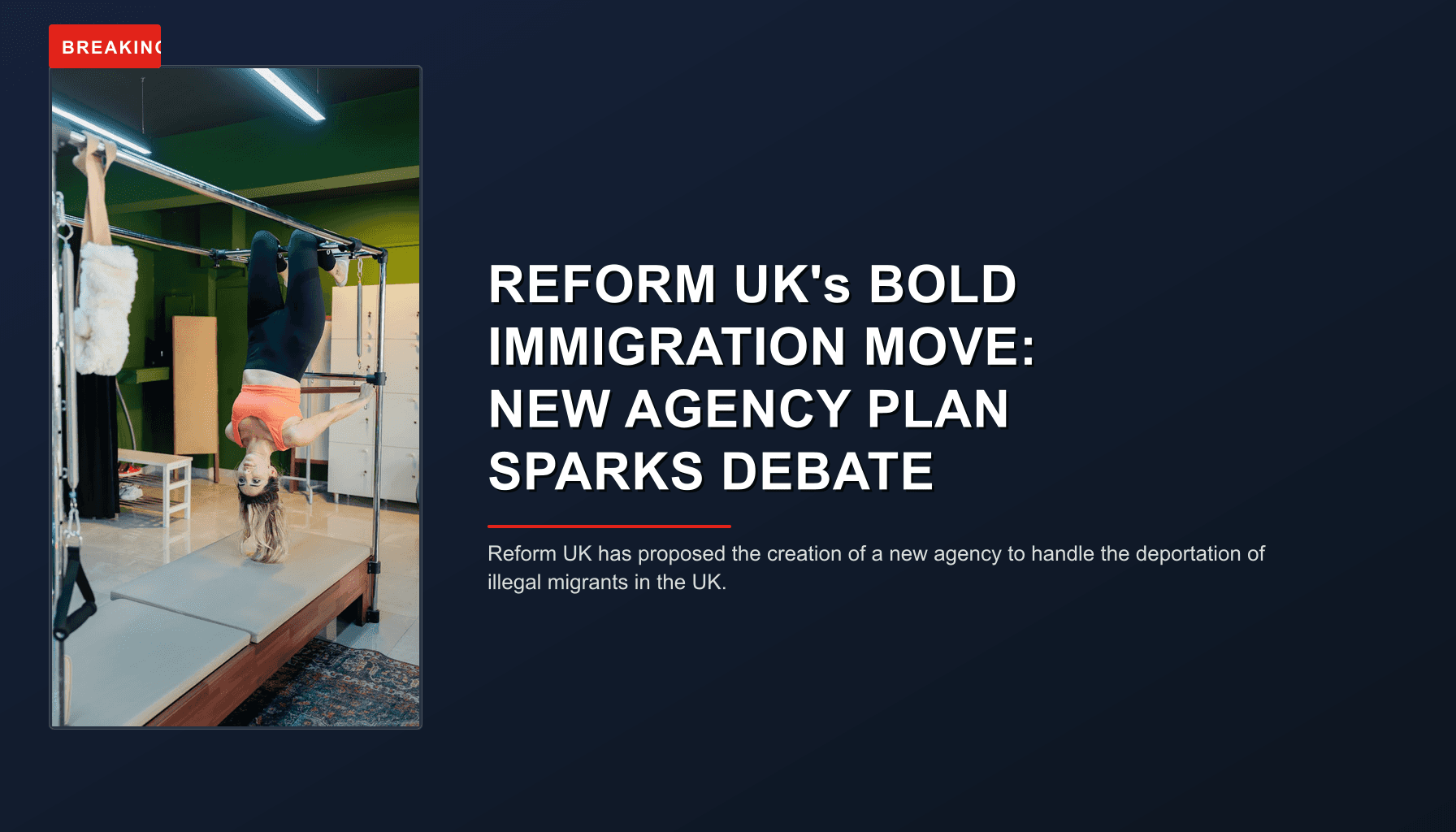 BREAKING: REFORM UK's BOLD IMMIGRATION MOVE: NEW AGENCY PLAN SPARKS DEBATE — VPNews