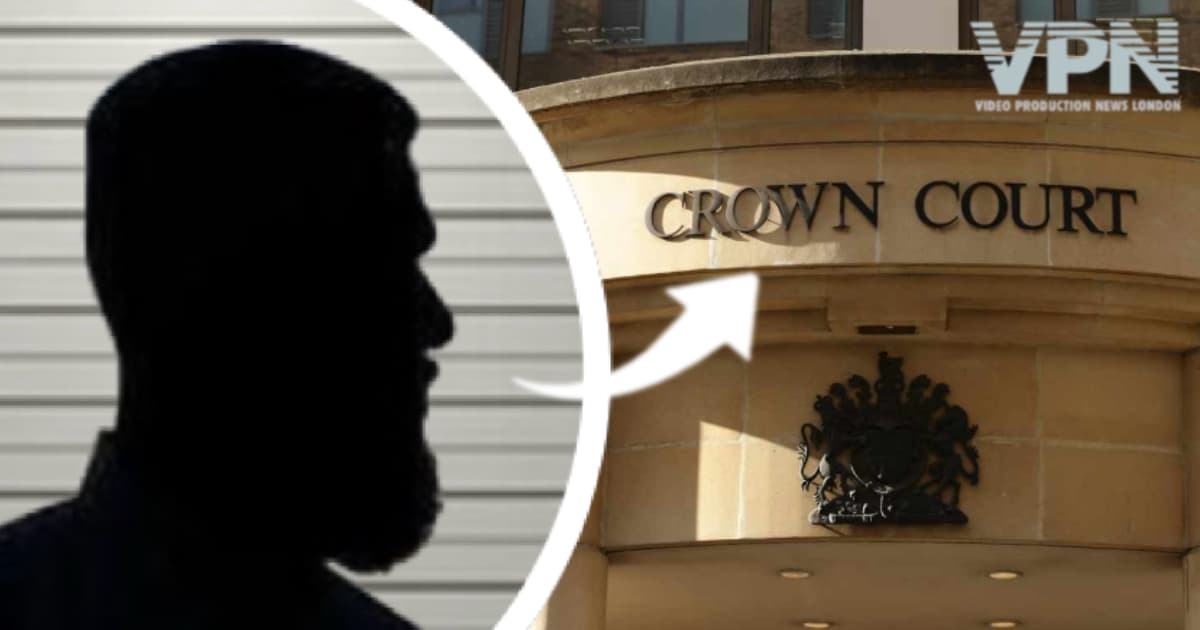 Image showing an illegal immigrant defendant about to stand trial at Central London Crown Court