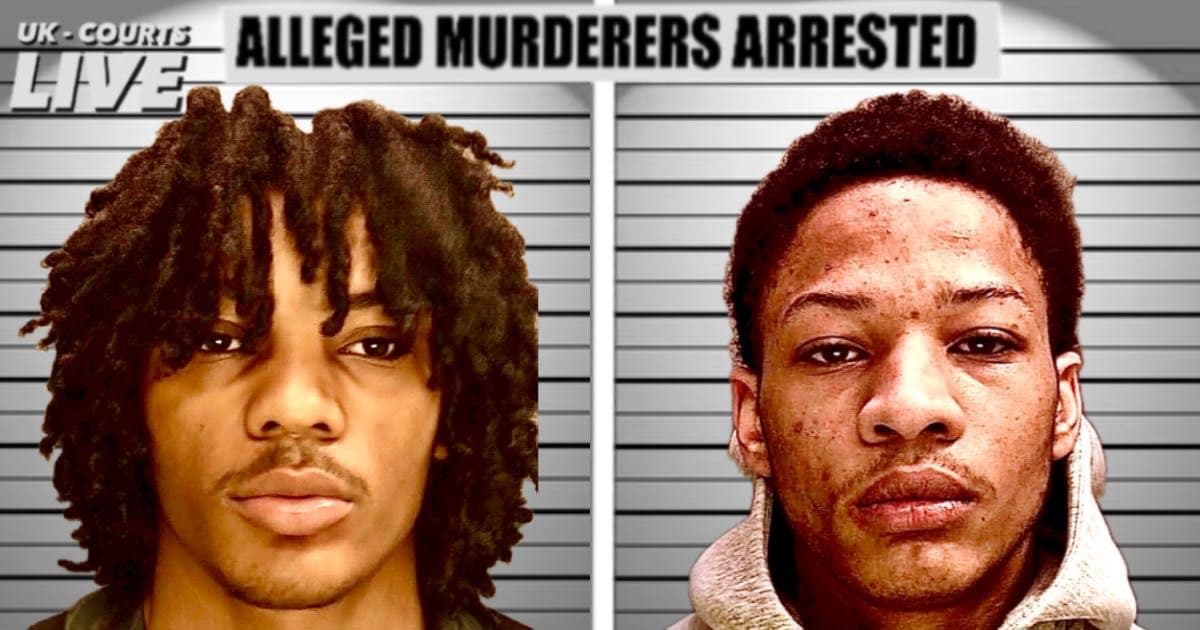Professional Video Production News thumbnail of two murder suspects