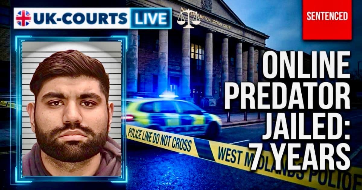 Professional striking enhanced custody photo + cinematic image news thumbnail