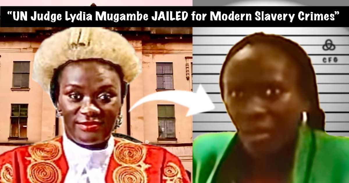 Video Production New Thumbnail showing UN Judge Lydia Mugambe as a Judge and in prison